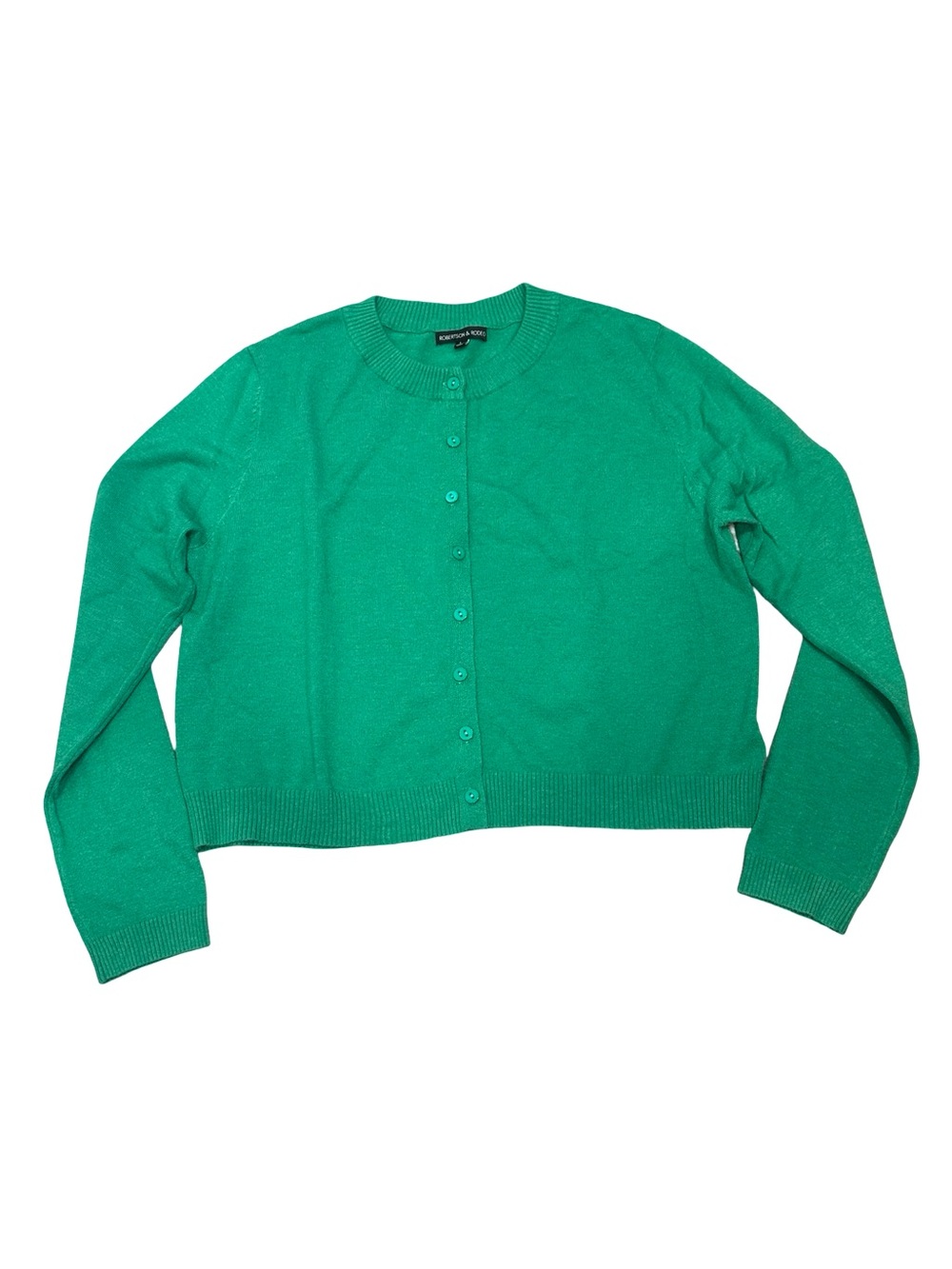 EUC Robertson & Rodeo Women’s Large Green Button-Up Cardigan